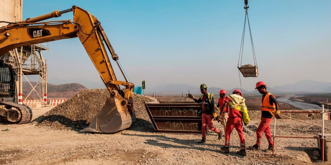 YAMA auxiliary heavy equipment support on Ethiopian infrastructure