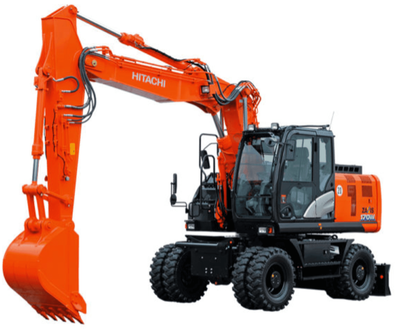 Hitachi ZX170W-5A Wheeled Excavator